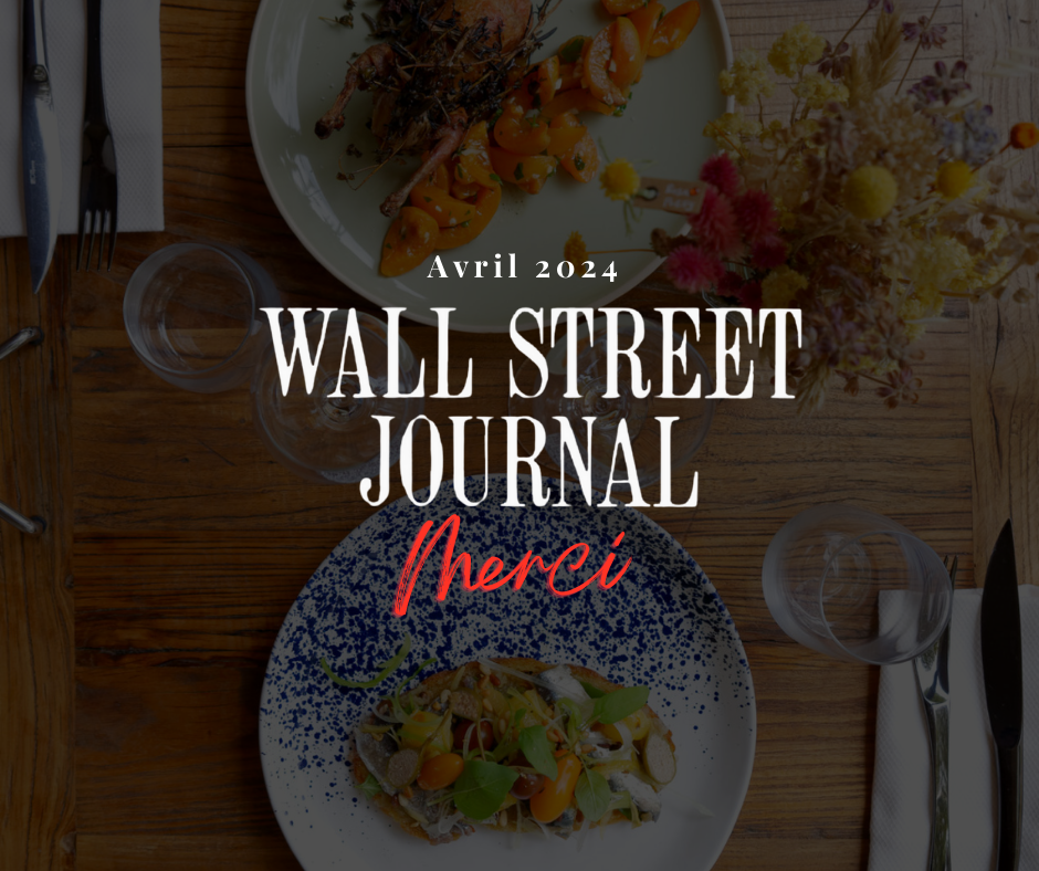 Parution dans le Wall Street Journal – Avril 2024